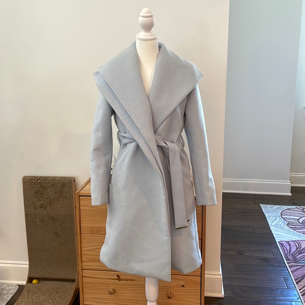 Unique wool coat